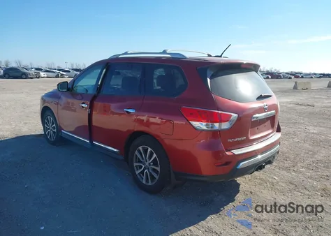 2014 Nissan Pathfinder Sl z USA, uszkodzony, nr VIN 5N1AR2MN9EC682440